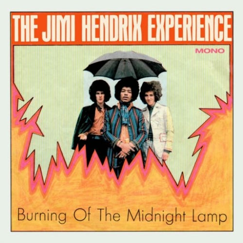 The Jimi Hendrix Experience - Burning Of The Midnight Lamp Mono EP [Transparent Orange Crush Vinyl]