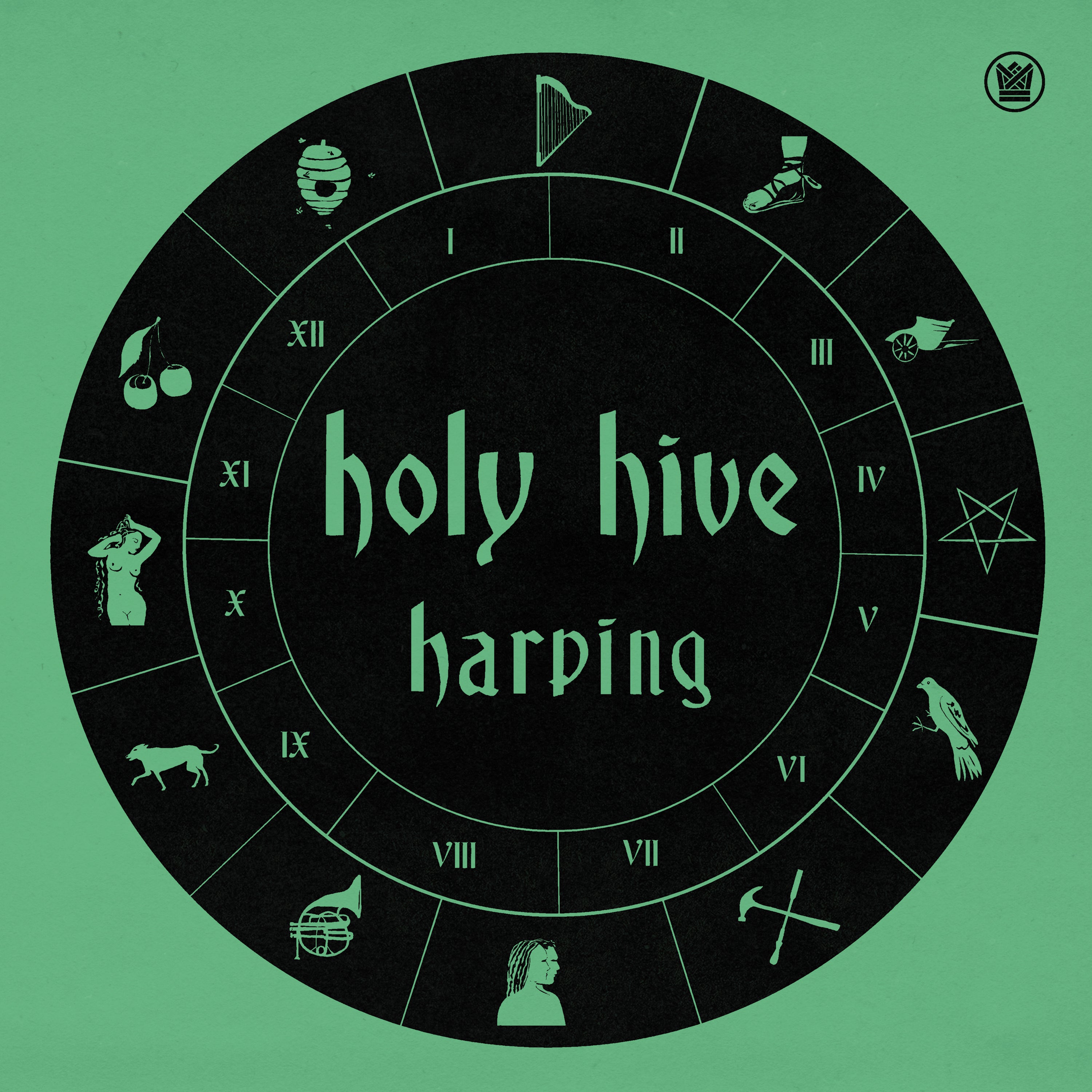 Holy Hive - Harping [12" EP] [Indie-Exclusive Turquoise Vinyl]