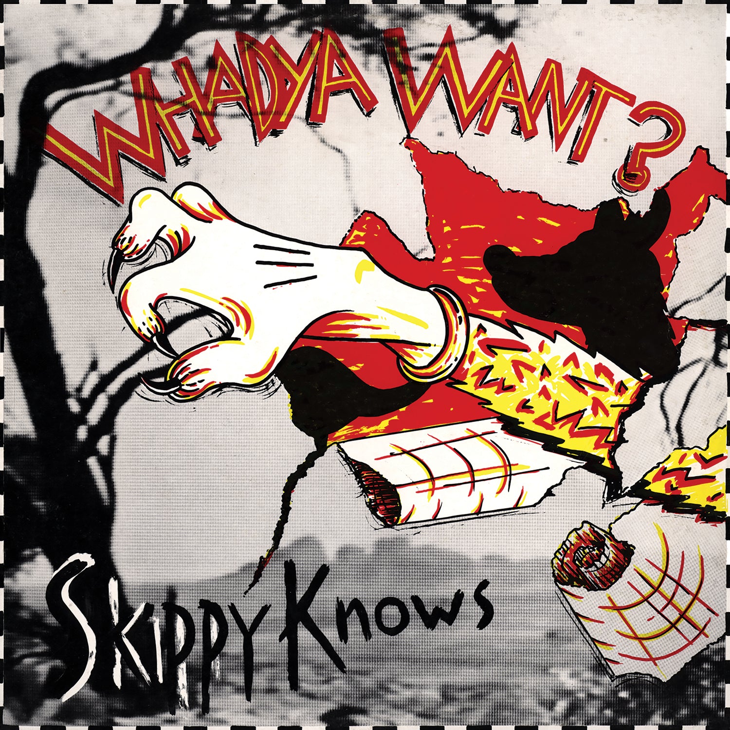 Whadya Want - Skippy Knows [White in Red Vinyl]