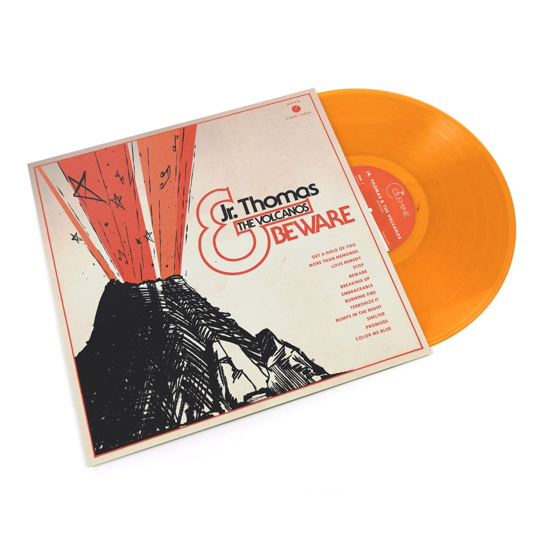 Jr. Thomas & The Volcanos - Beware [Orange Vinyl]
