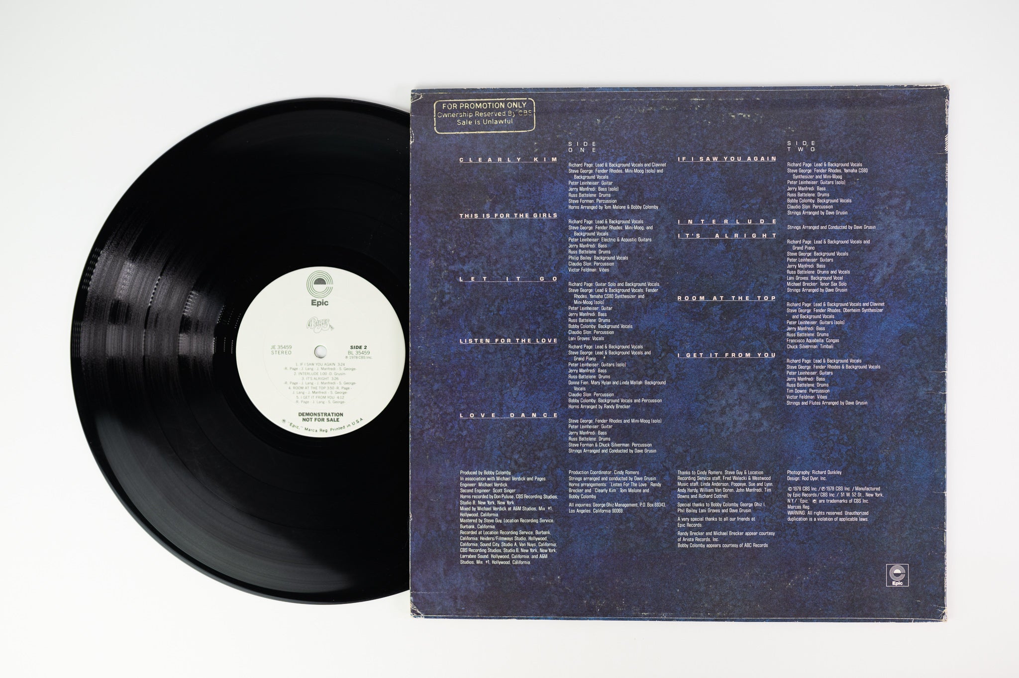 Pages - Pages S/T on Epic Promo