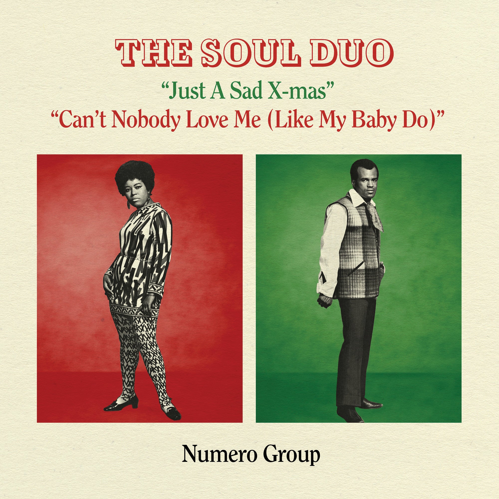 The Soul Duo - Just A Sad Xmas b/w Can't Nobody Love Me [Splatter Viny