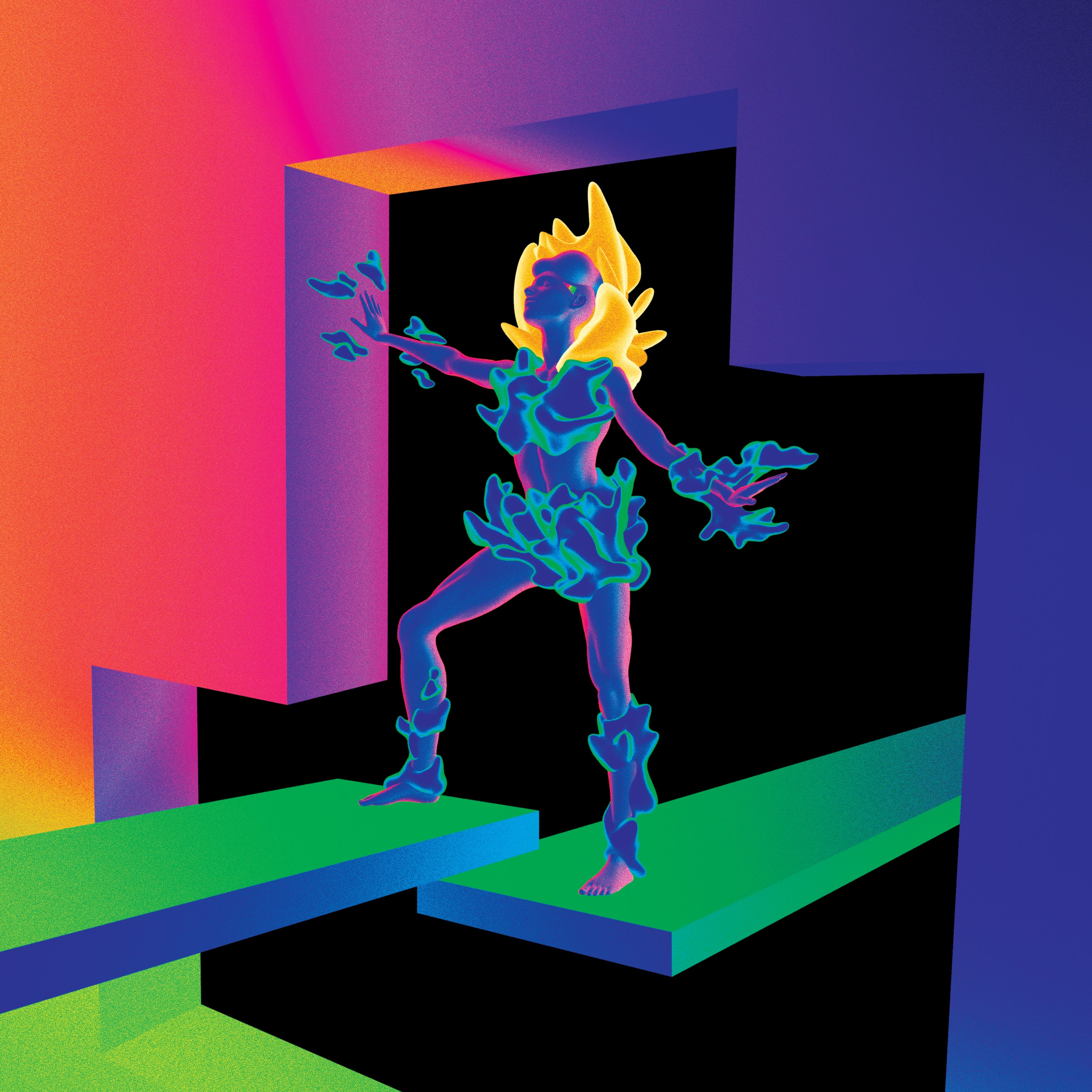 Kaitlyn Aurelia Smith - Let's Turn It Into Sound [Neon Yellow Vinyl]