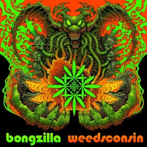 Bongzilla - Weedsconsin [Transparent Red & Green Splatter Vinyl]
