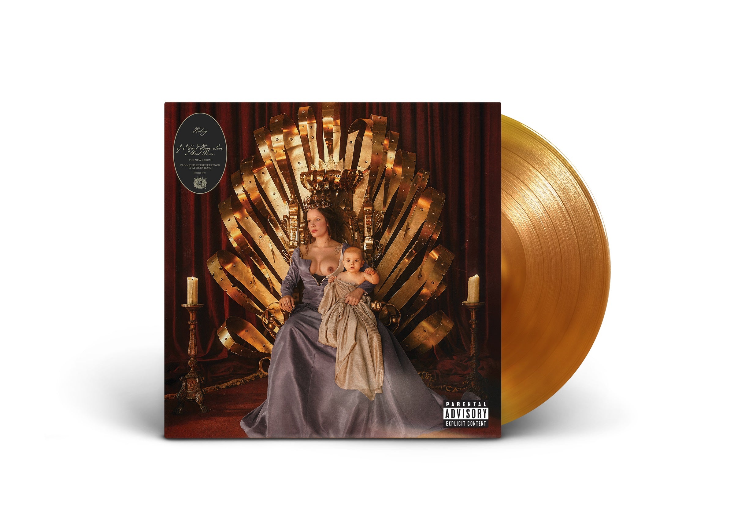 Halsey - If I Can’t Have Love, I Want Power [Clear Orange Vinyl]