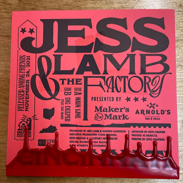 Jess Lamb & the Factory - Main Line / Dig Deeper [7" Vinyl]