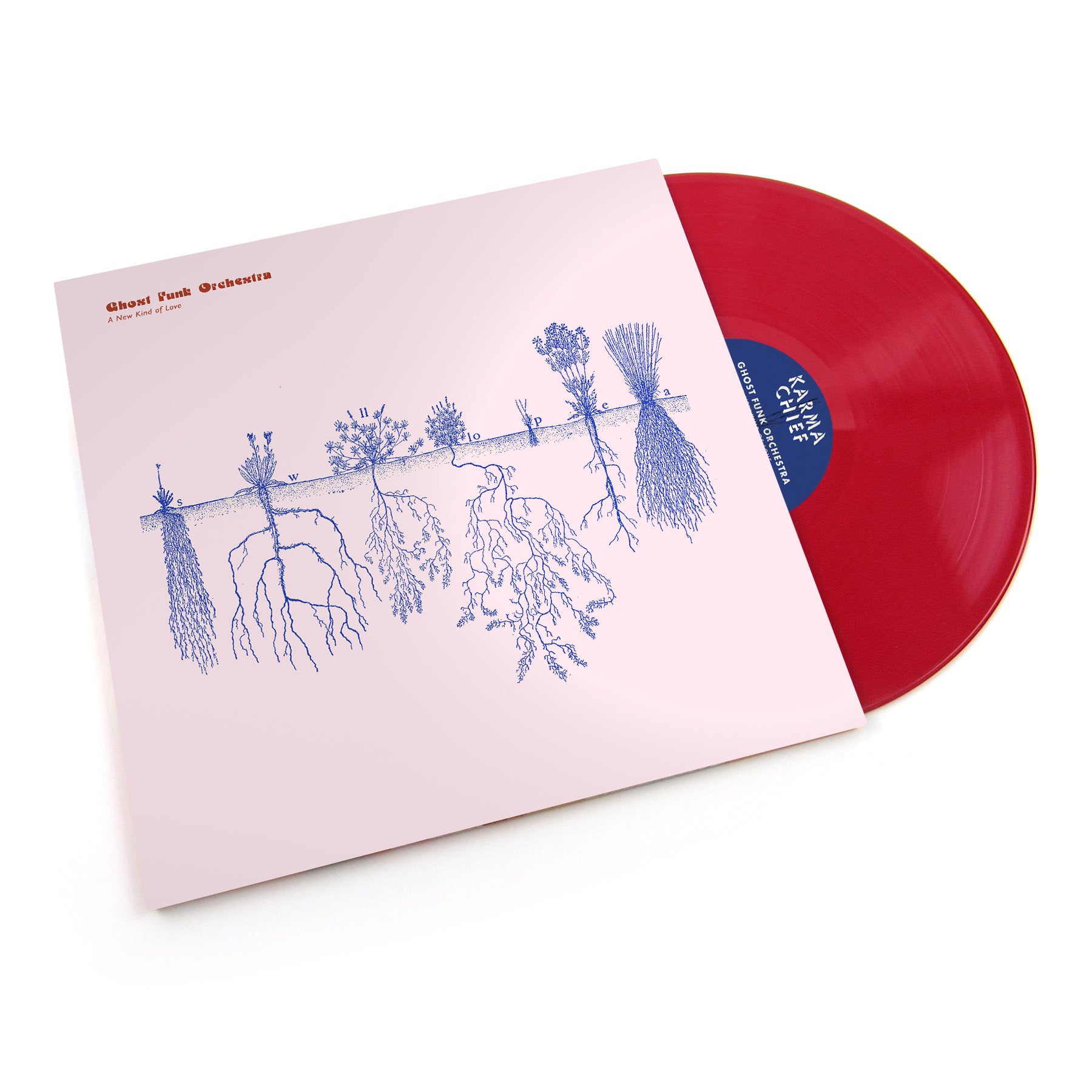 Ghost Funk Orchestra - A New Kind Of Love [Indie-Exclusive Transparent Red Vinyl]