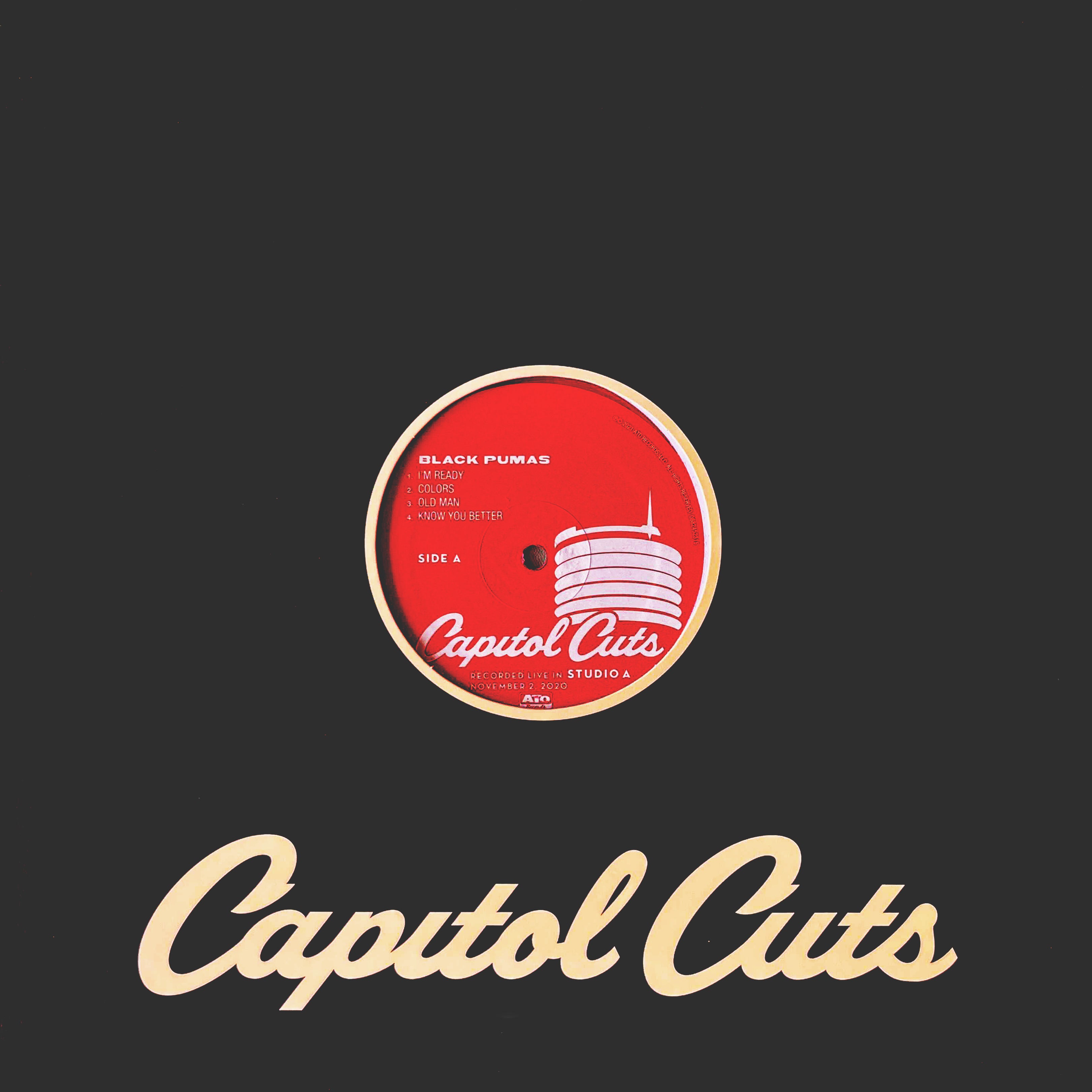 [DAMAGED] Black Pumas - Capitol Cuts: Live from Studio A [Opaque Red Vinyl]
