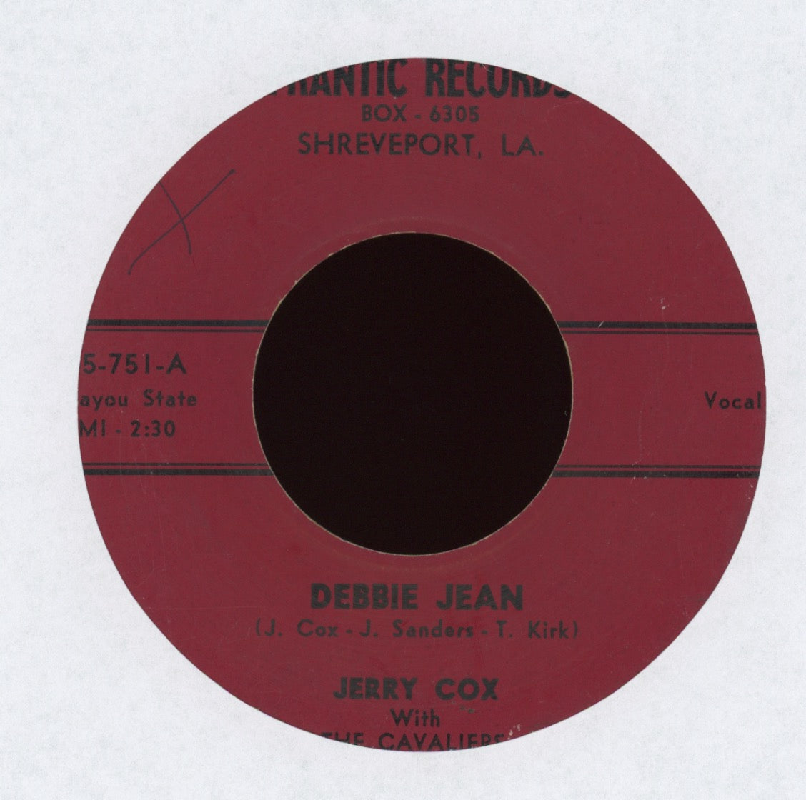Jerry Cox - Sherry on Frantic