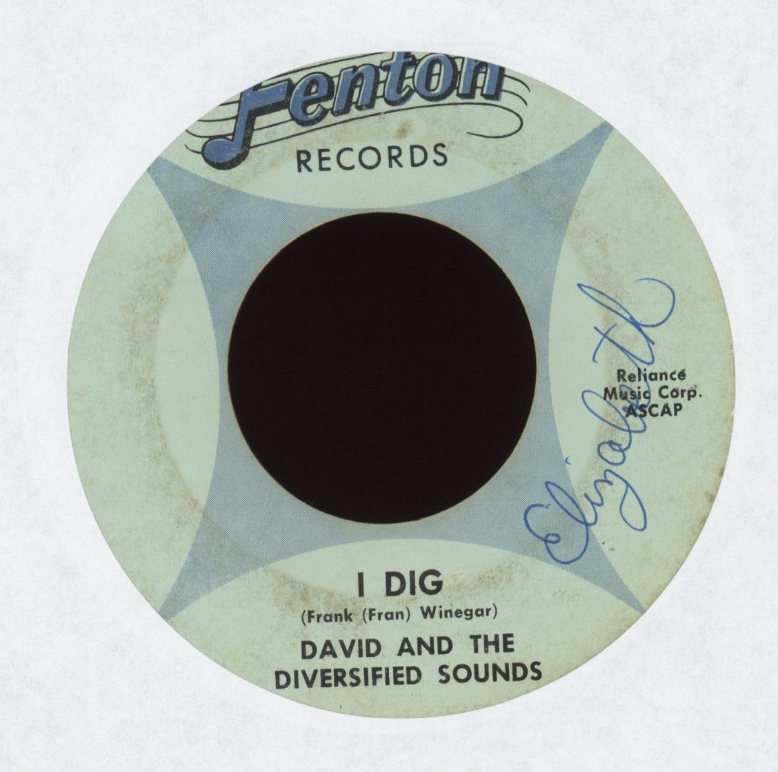 David And The Diversified Sounds - I Dig on Fenton