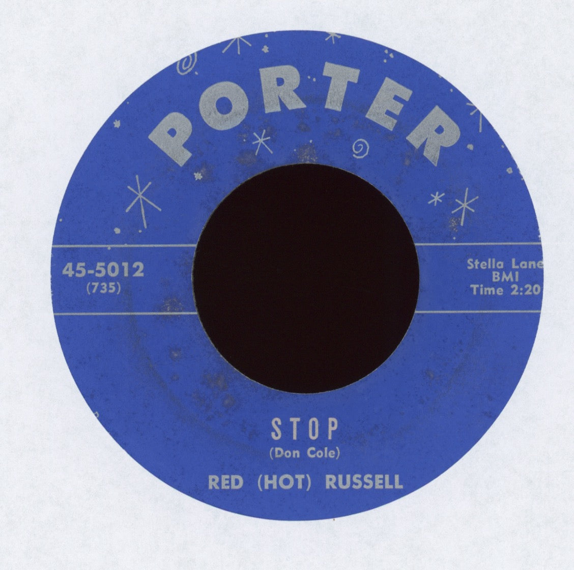 Red (Hot) Russell - Stop on Porter