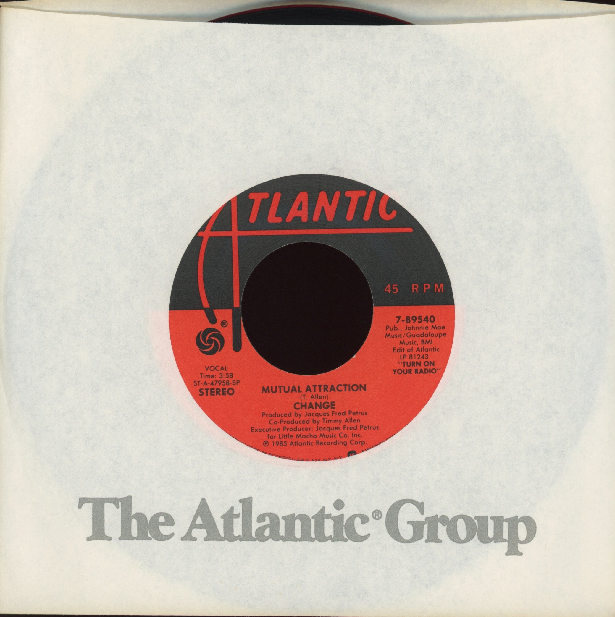 Change - Mutual Attraction on Atlantic