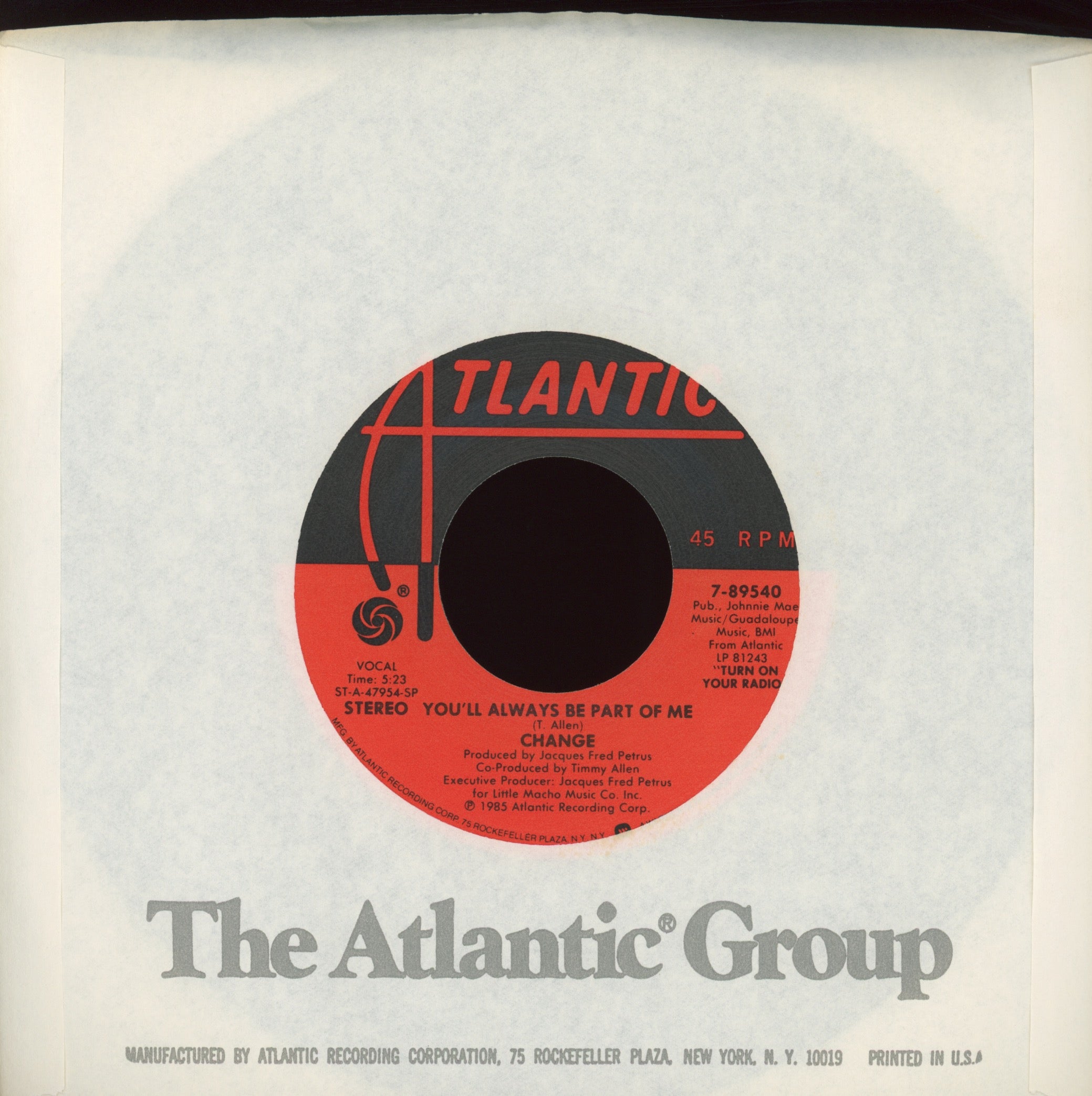 Change - Mutual Attraction on Atlantic