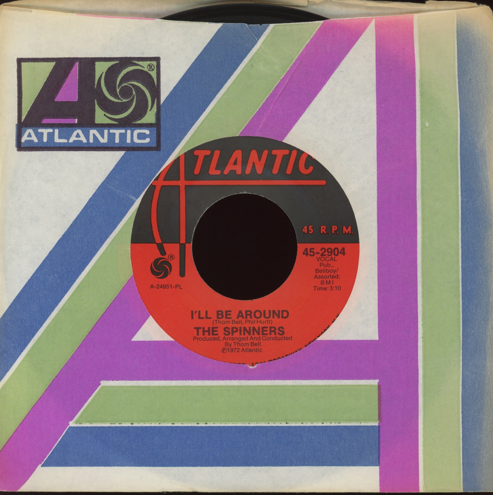 Spinners - I'll Be Around on Atlantic