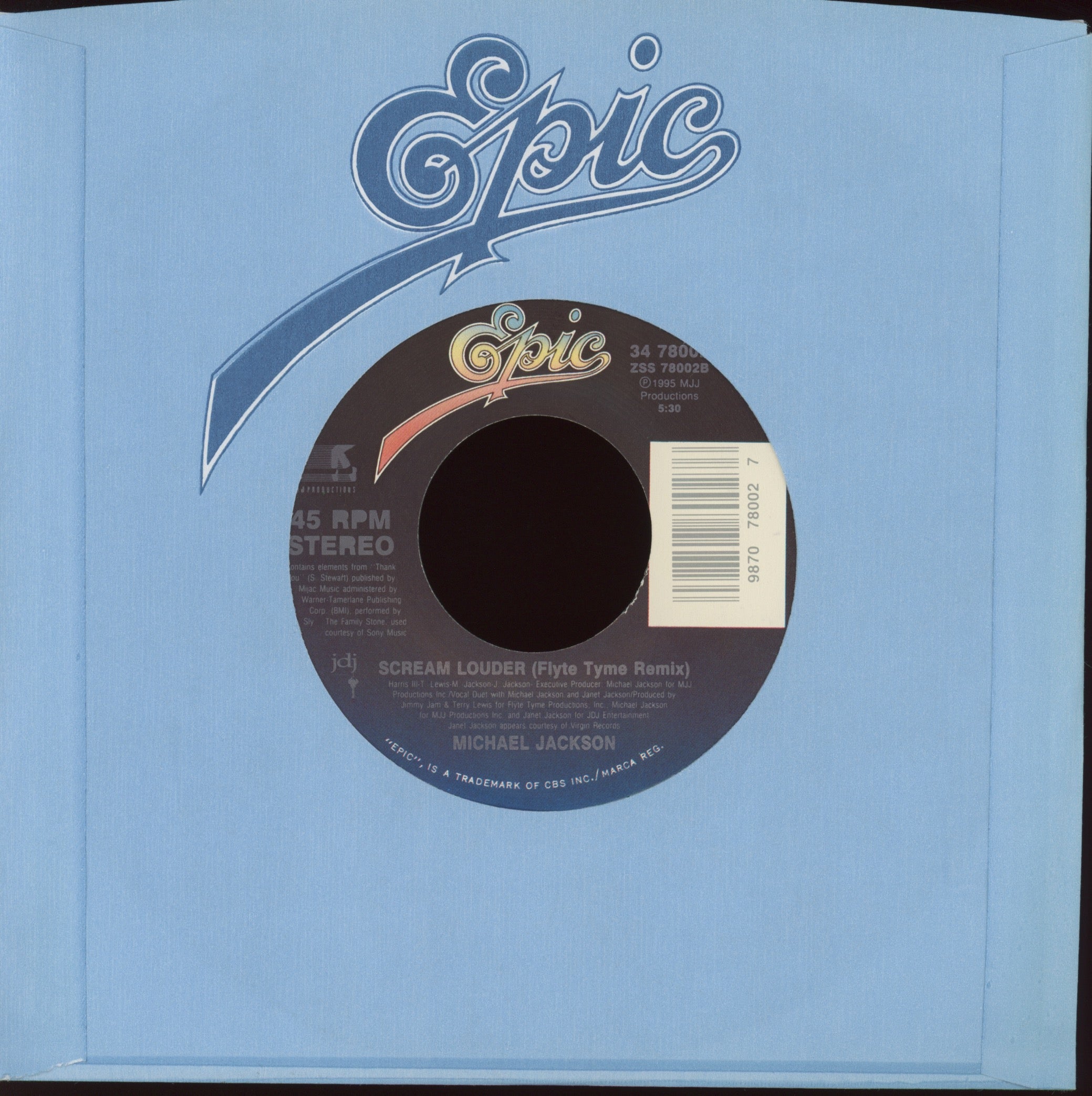 Michael Jackson - You Are Not Alone on Epic