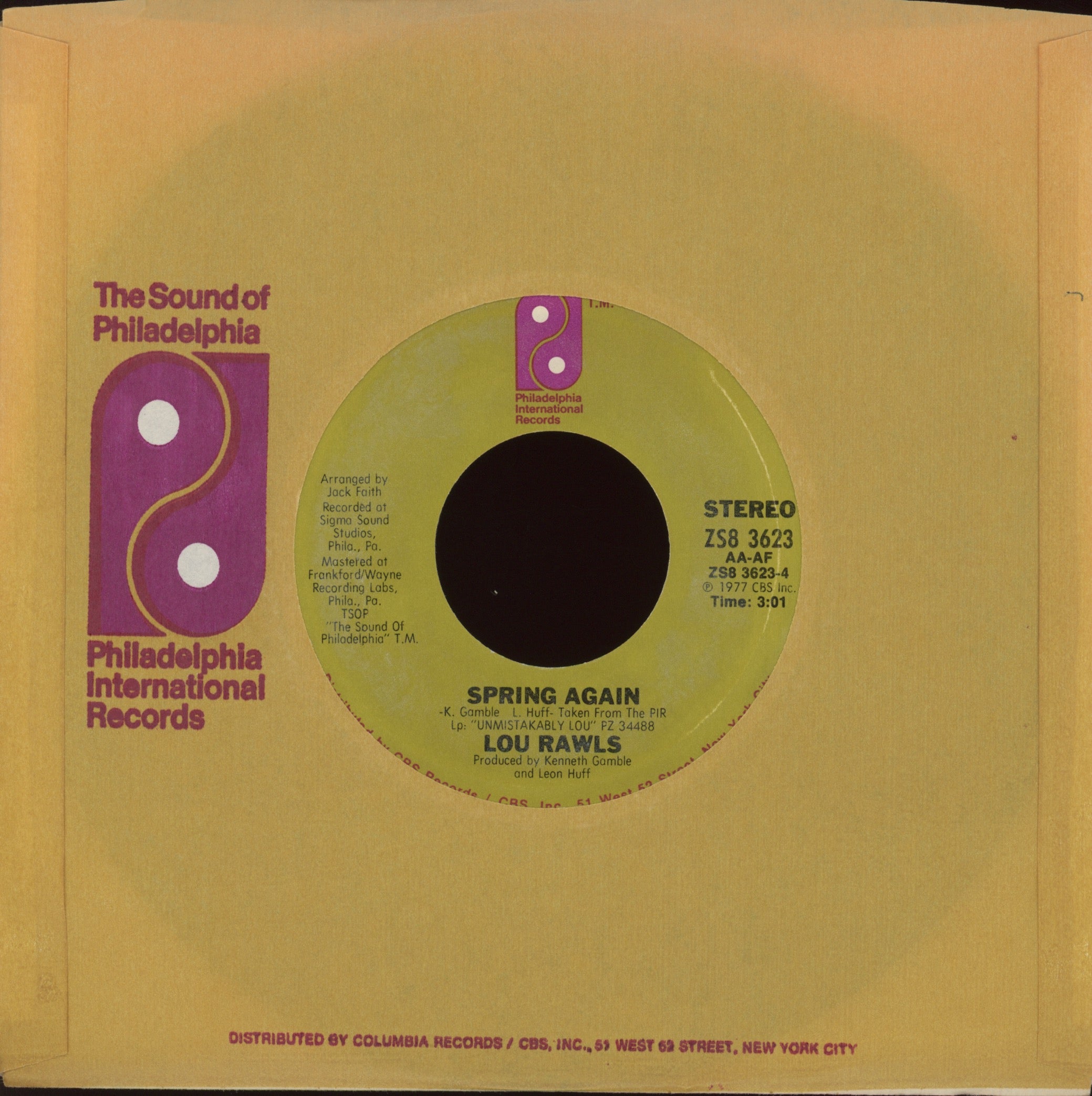 Lou Rawls - See You When I Git There on Philadelphia International