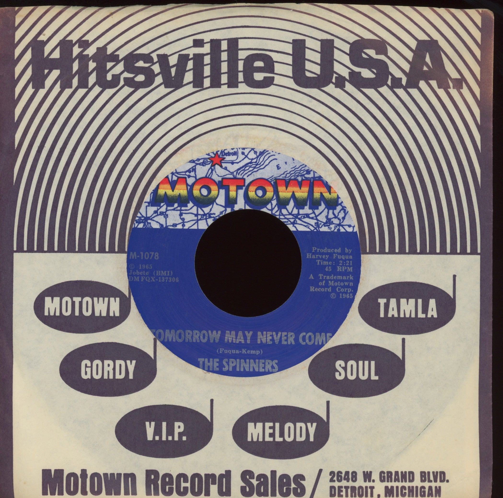 Spinners - I'll Always Love You on Motown