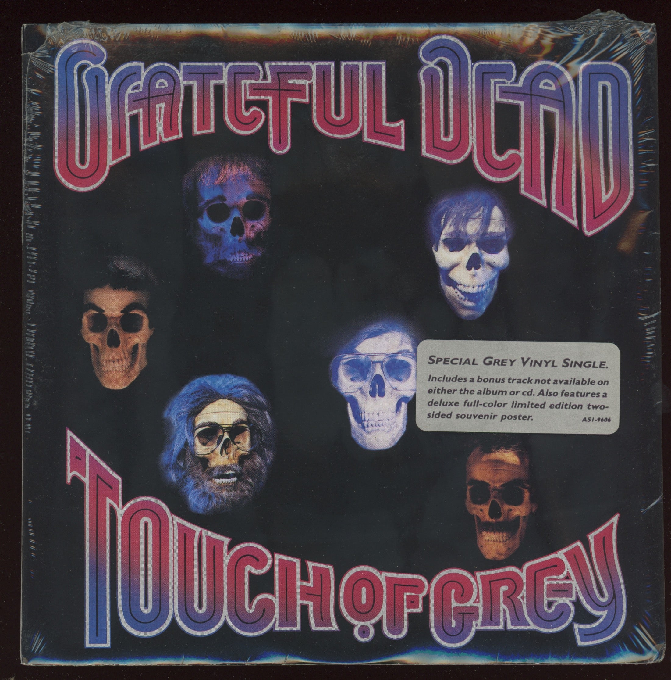 The Grateful Dead - Touch Of Grey on Arista Grey Vinyl With Poster Sleeve Sealed