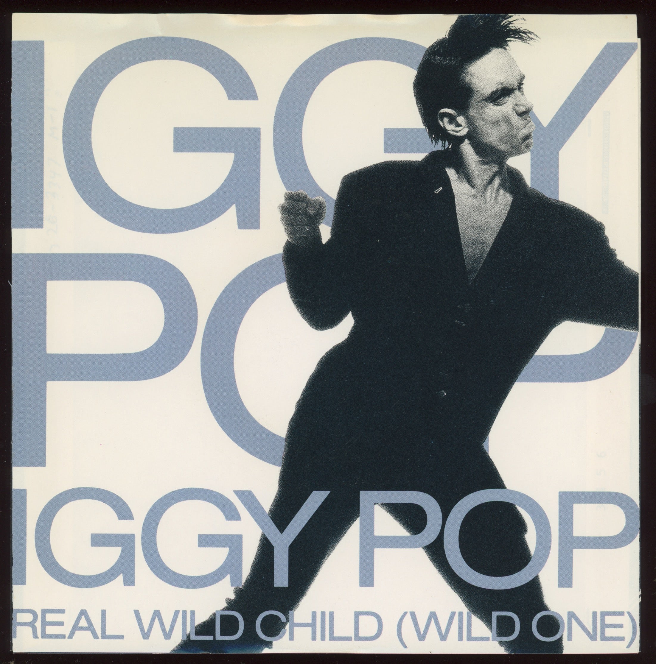 Iggy Pop - Real Wild Child (Wild One) on A&M With Picture Sleeve