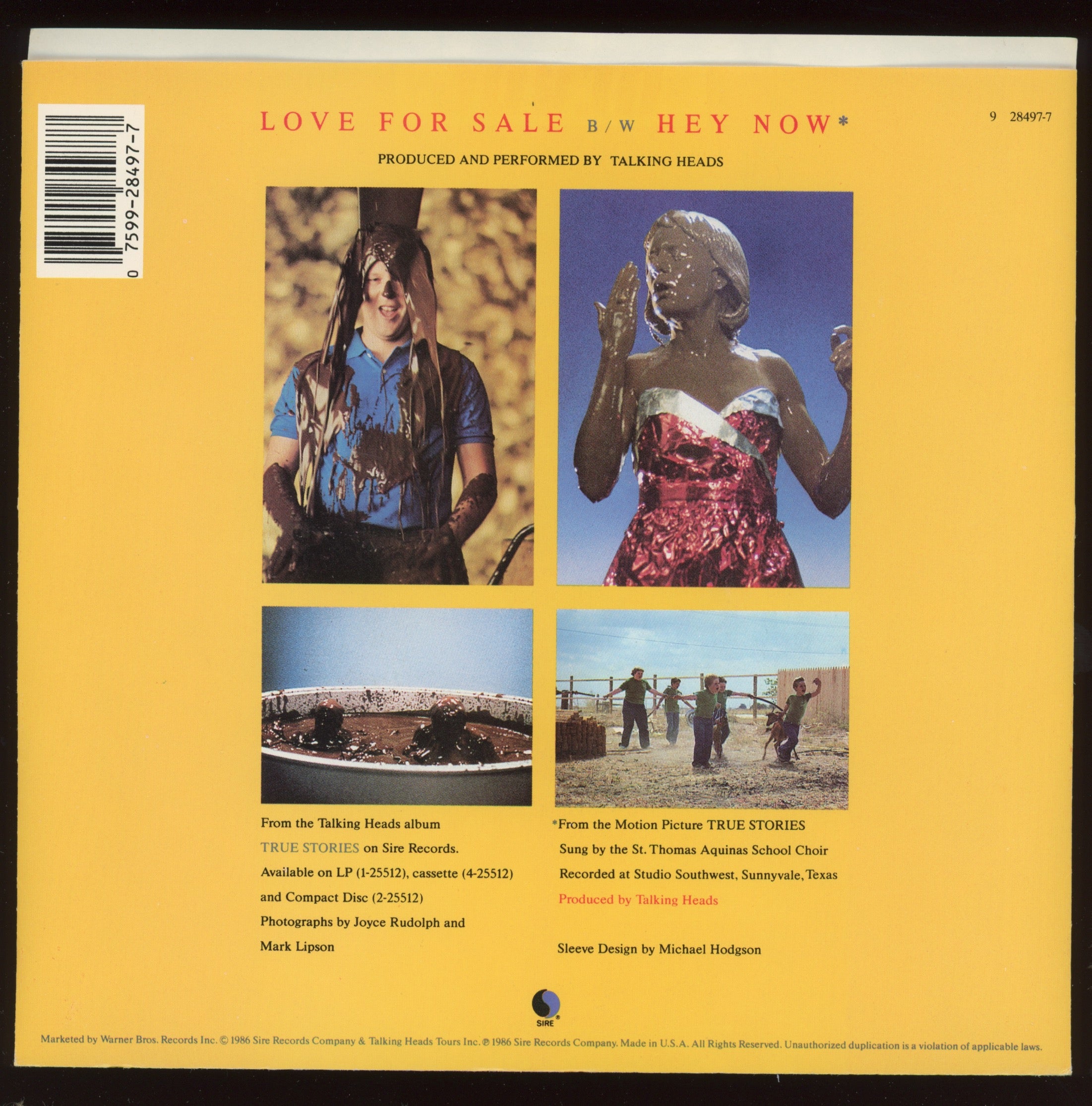 Talking Heads - Love For Sale on Sire