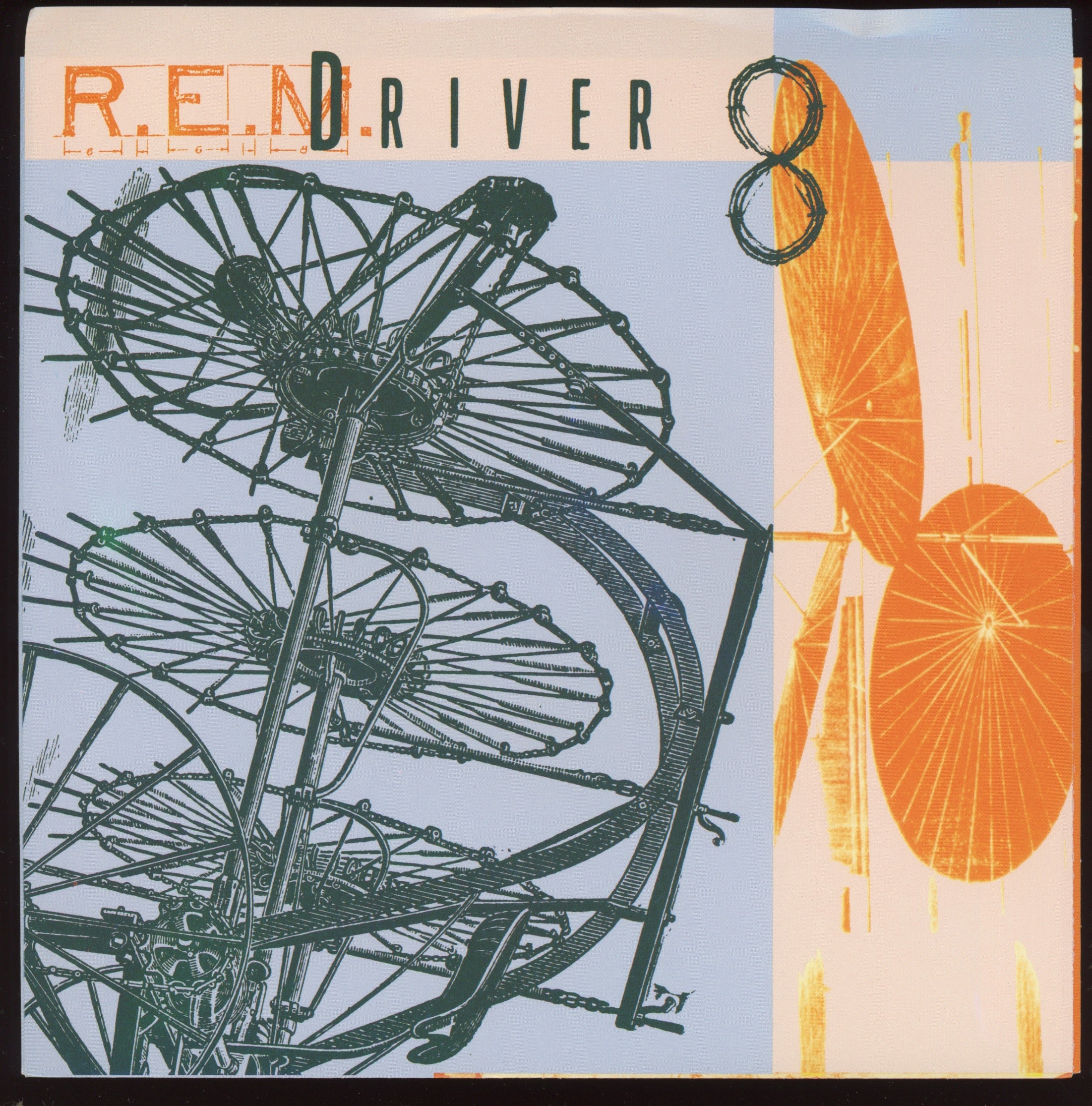 R.E.M. - Driver 8 on I.R.S. With Picture Sleeve