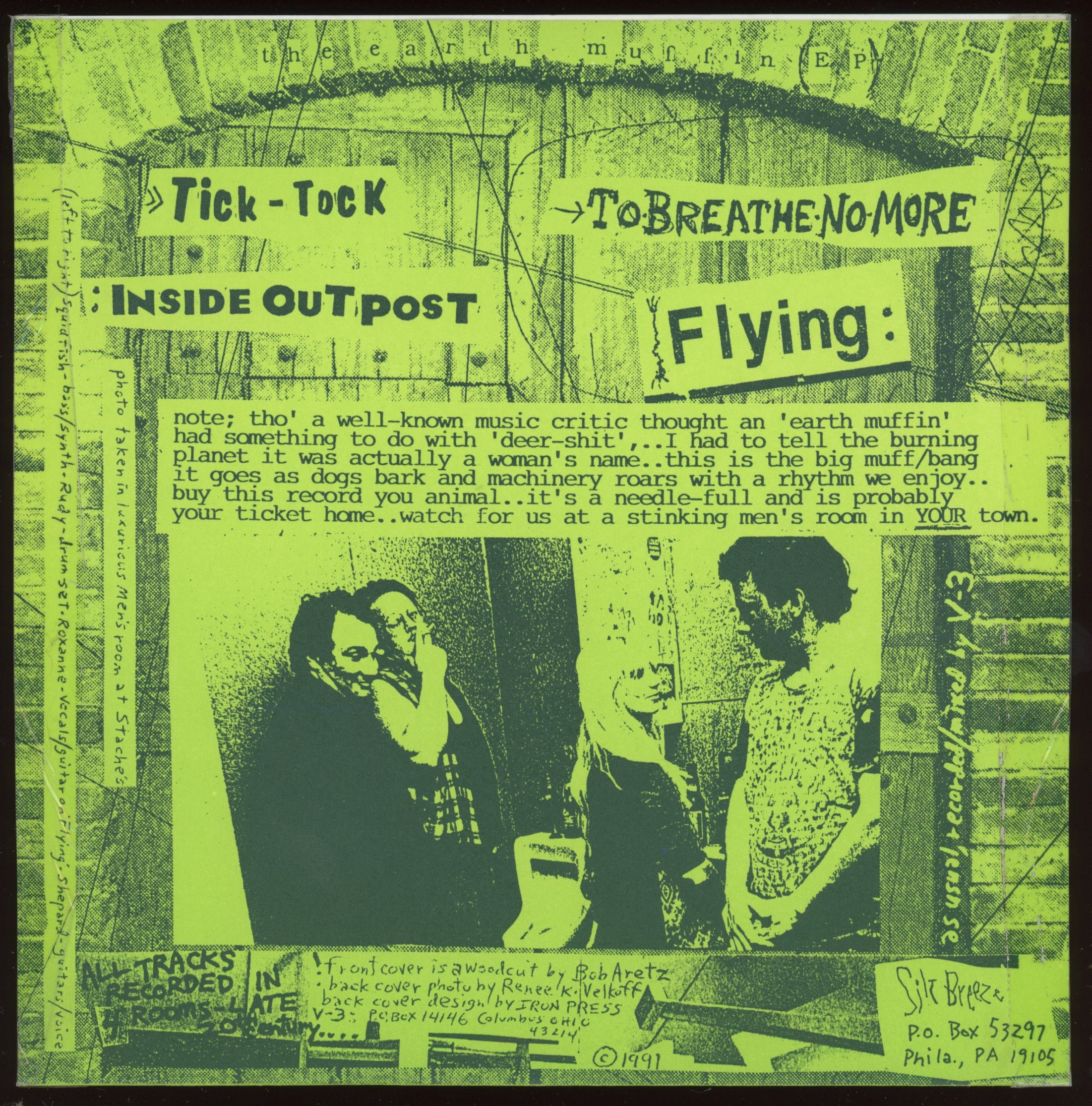 V-3 - The Earth Muffin E.P. on Silt Breeze Jim Shepard