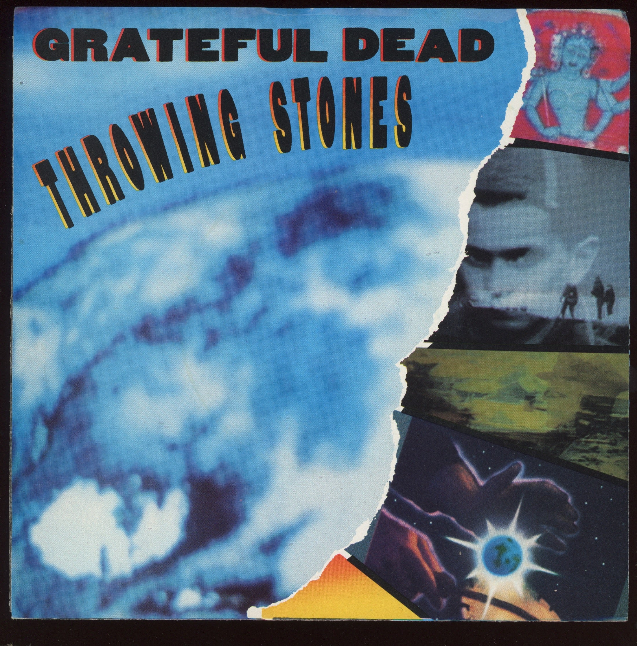 The Grateful Dead - Throwing Stones (Ashes Ashes) / on Arista