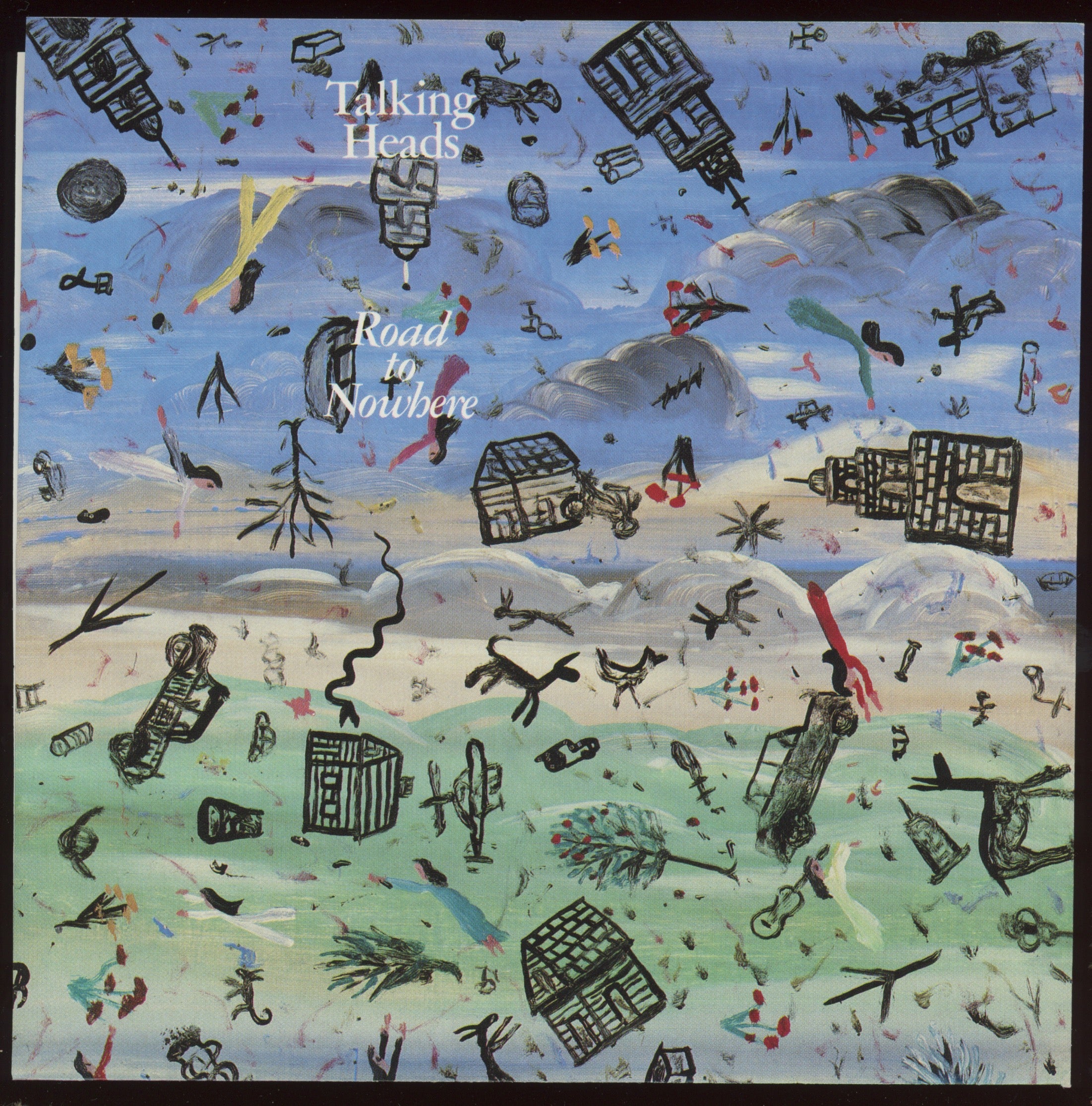 Talking Heads - Road To Nowhere on Sire With Picture Sleeve