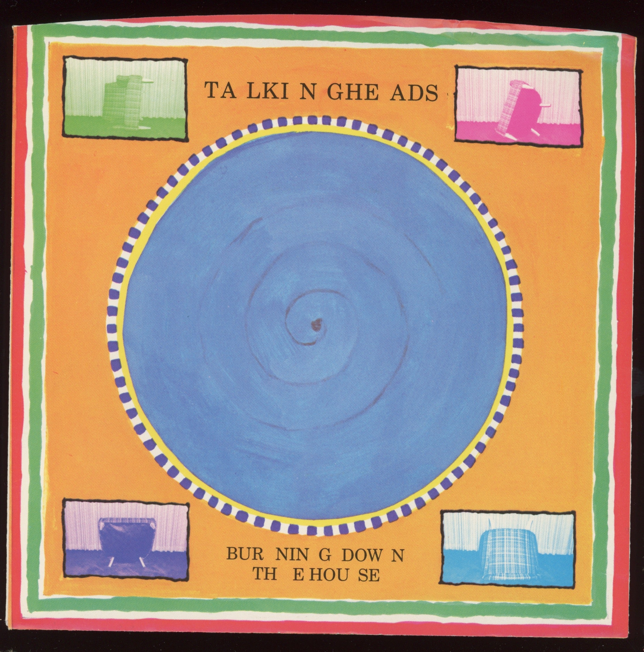 Talking Heads - Burning Down The House on Sire With Picture Sleeve