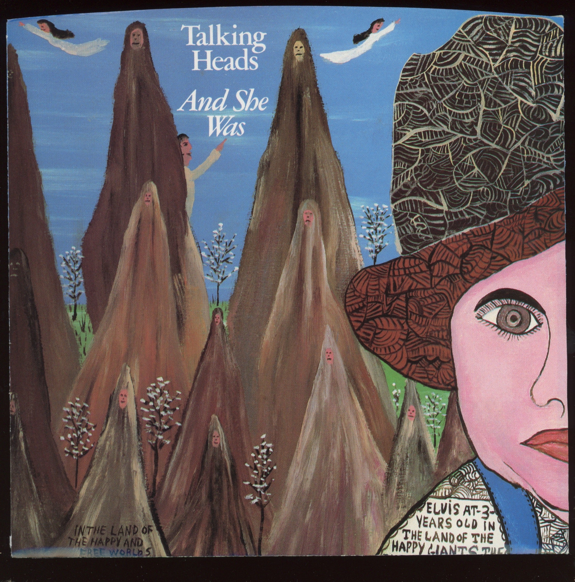 Talking Heads - And She Was on Sire With Picture Sleeve