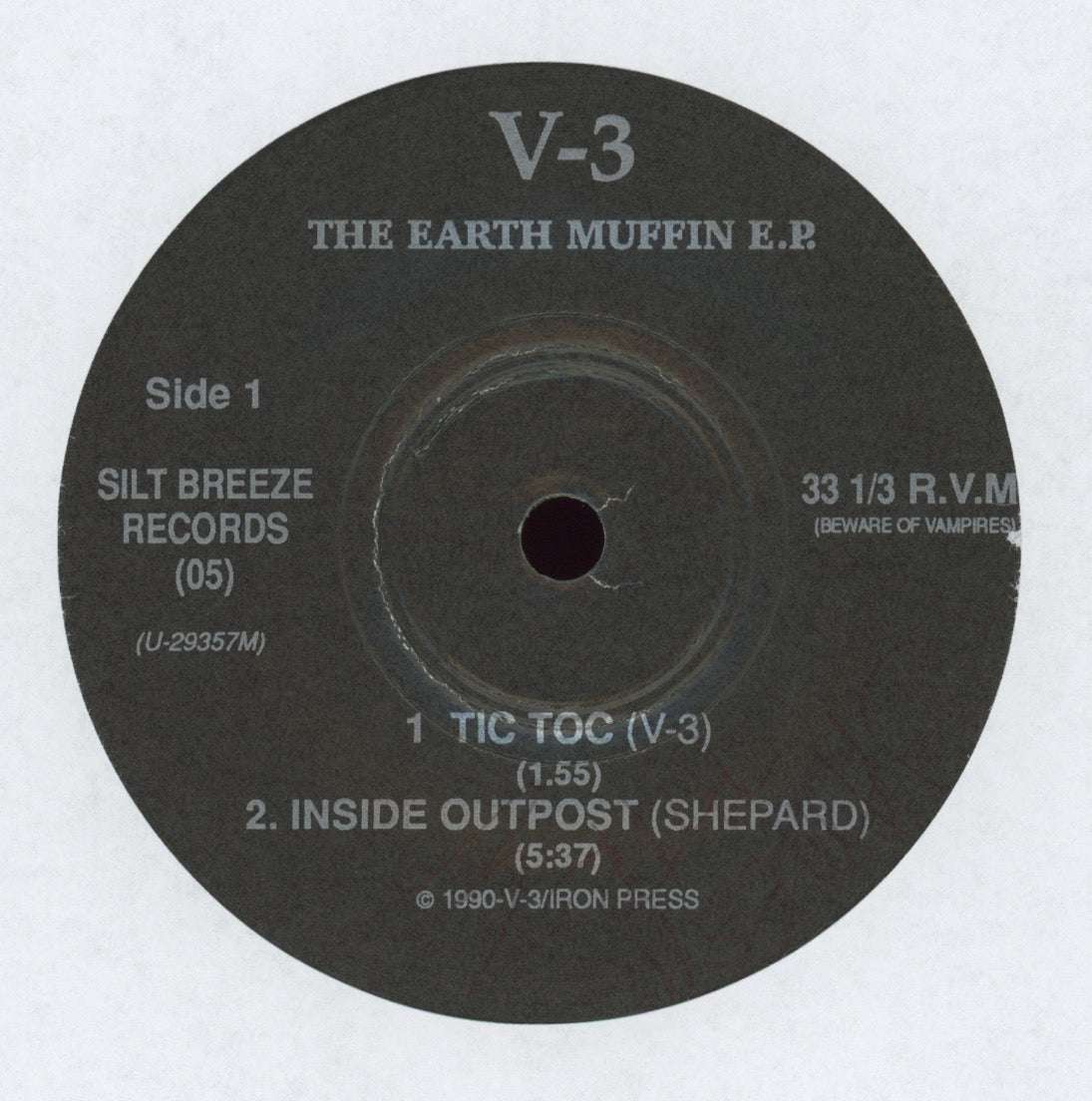 V-3 - The Earth Muffin E.P. on Silt Breeze Jim Shepard