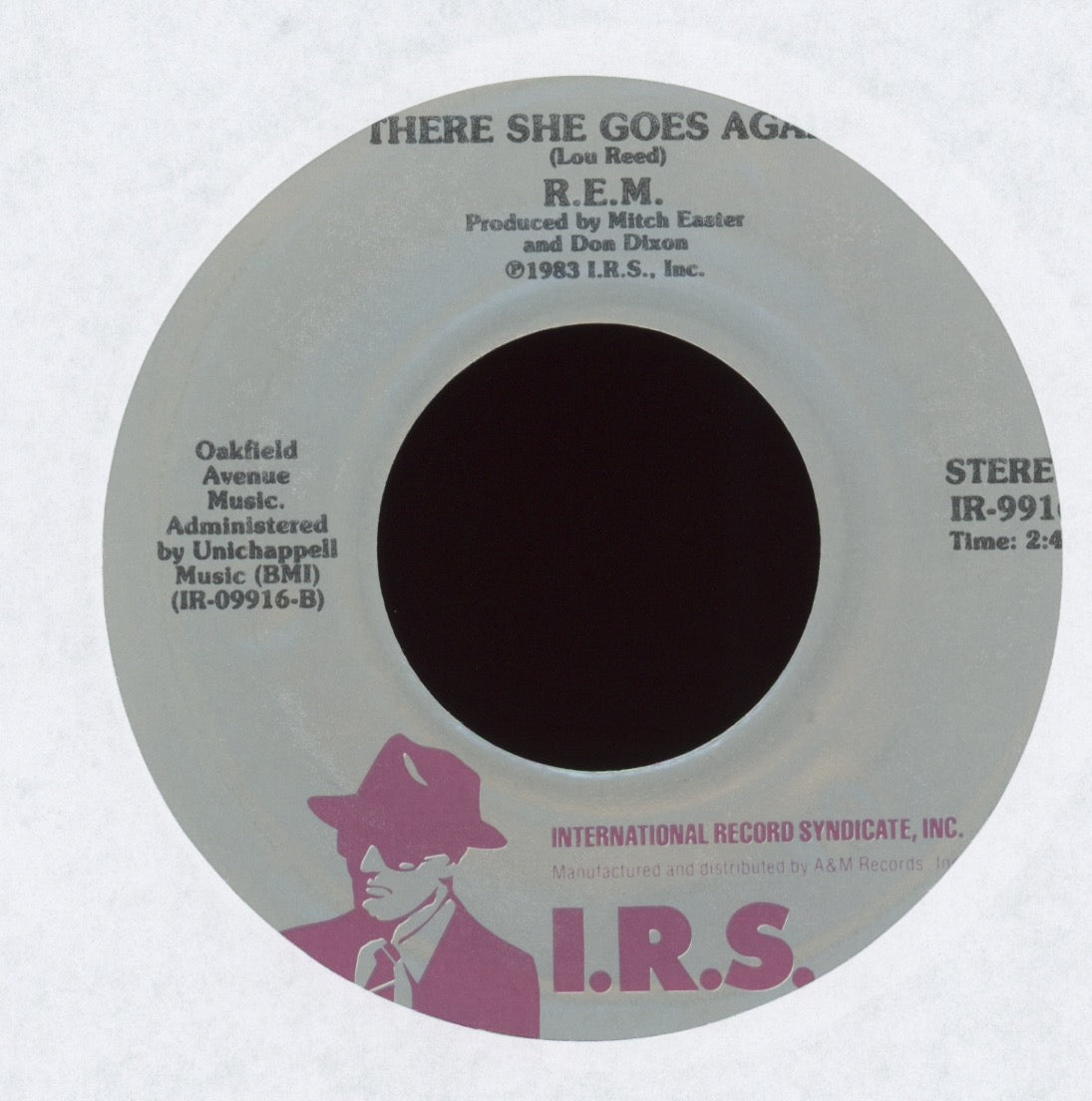 R.E.M. - Radio Free Europe on I.R.S. With Picture Sleeve