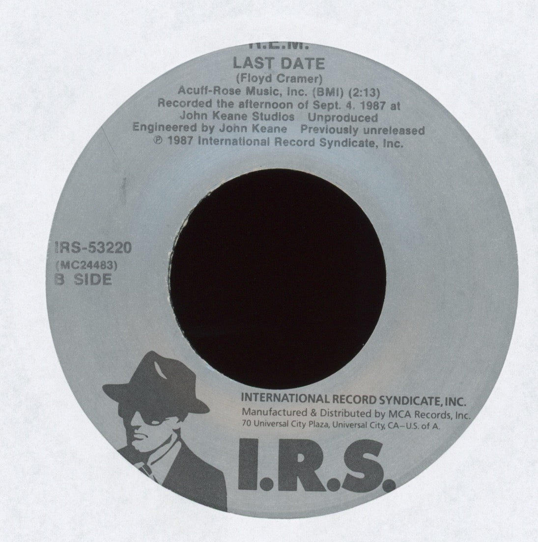 R.E.M. - Its The End Of The World As We Know It (And I Feel Fine) on I.R.S With Picture Sleeve