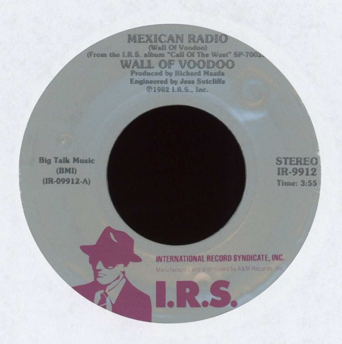 Wall Of Voodoo - Mexican Radio on I.R.S. With Picture Sleeve