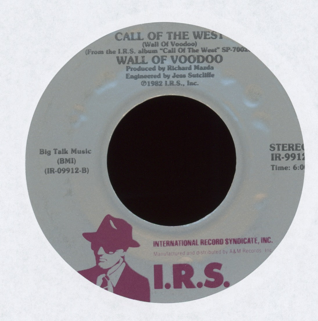 Wall Of Voodoo - Mexican Radio on I.R.S. With Picture Sleeve