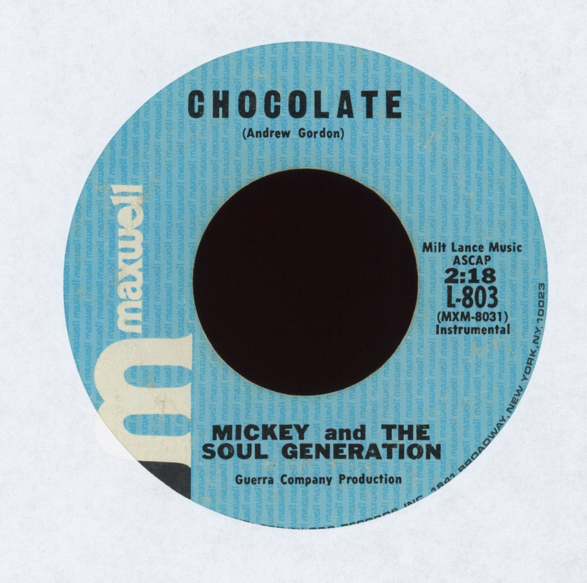 Mickey & The Soul Generation - Iron Leg on Maxwell