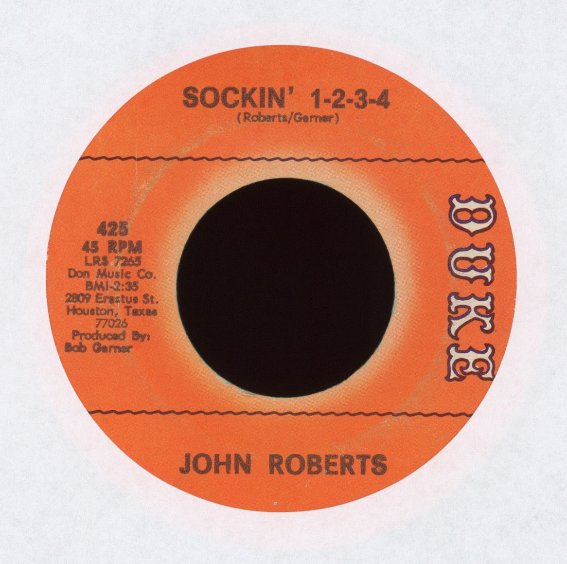 John Roberts - Sockin' 1-2-3-4 on Duke