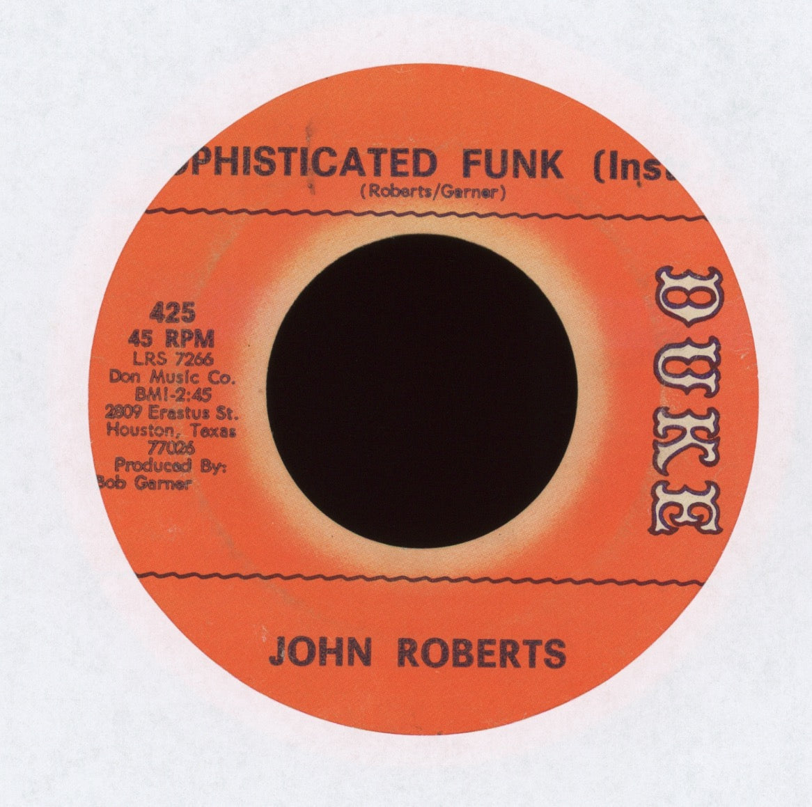 John Roberts - Sockin' 1-2-3-4 on Duke