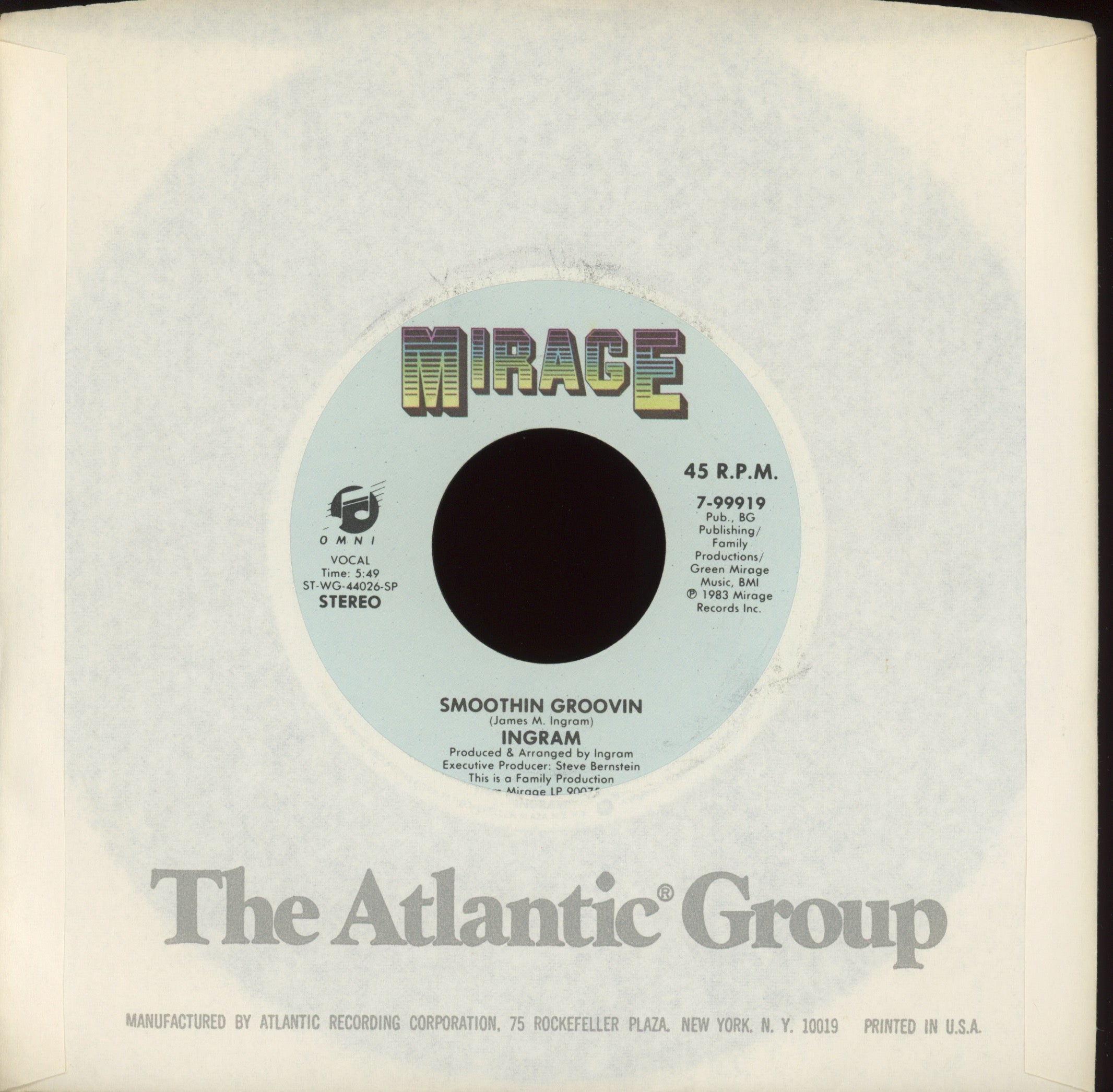 Ingram - D.J.'s Delight on Mirage