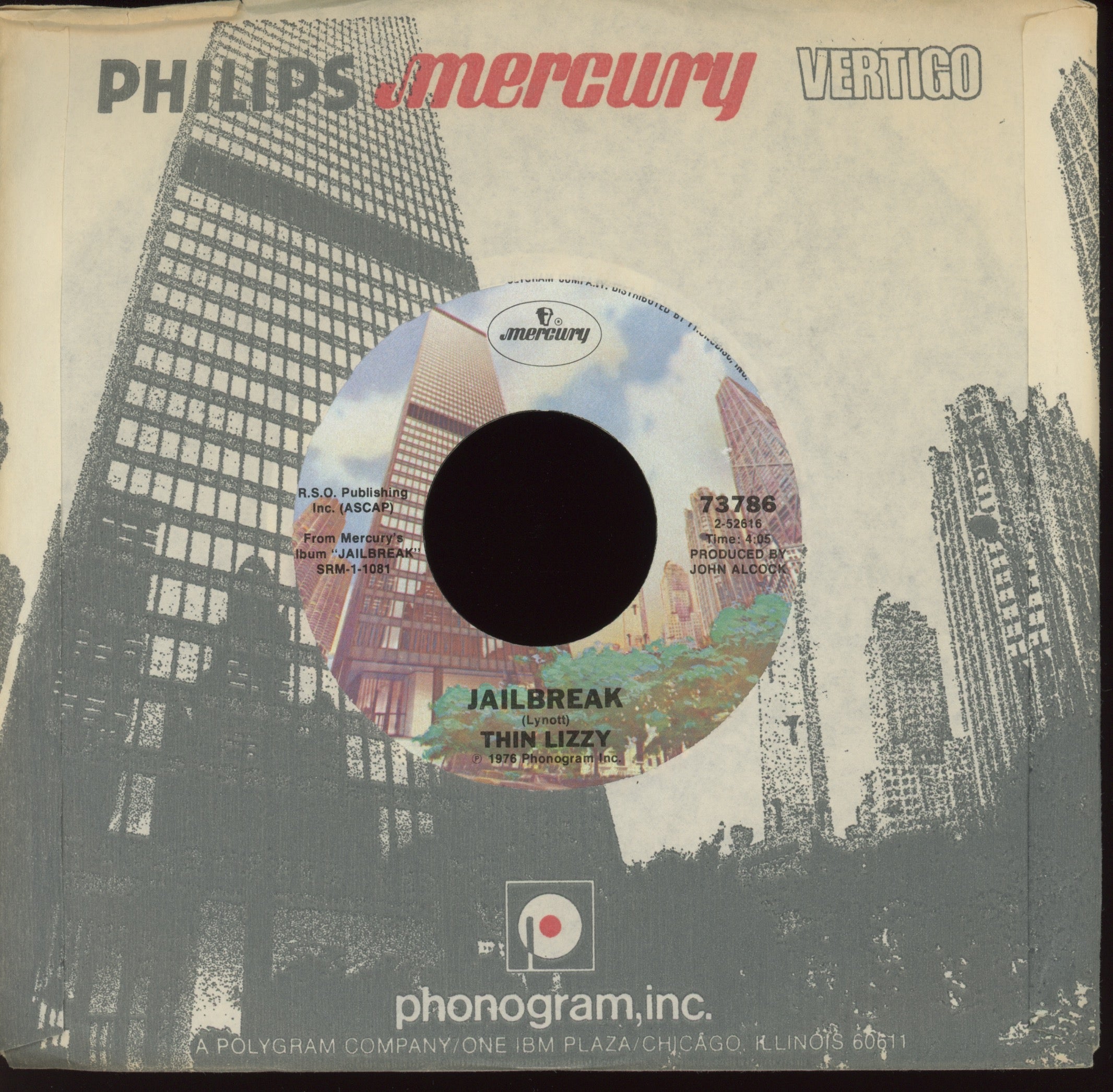 Thin Lizzy - The Boys Are Back In Town on Mercury