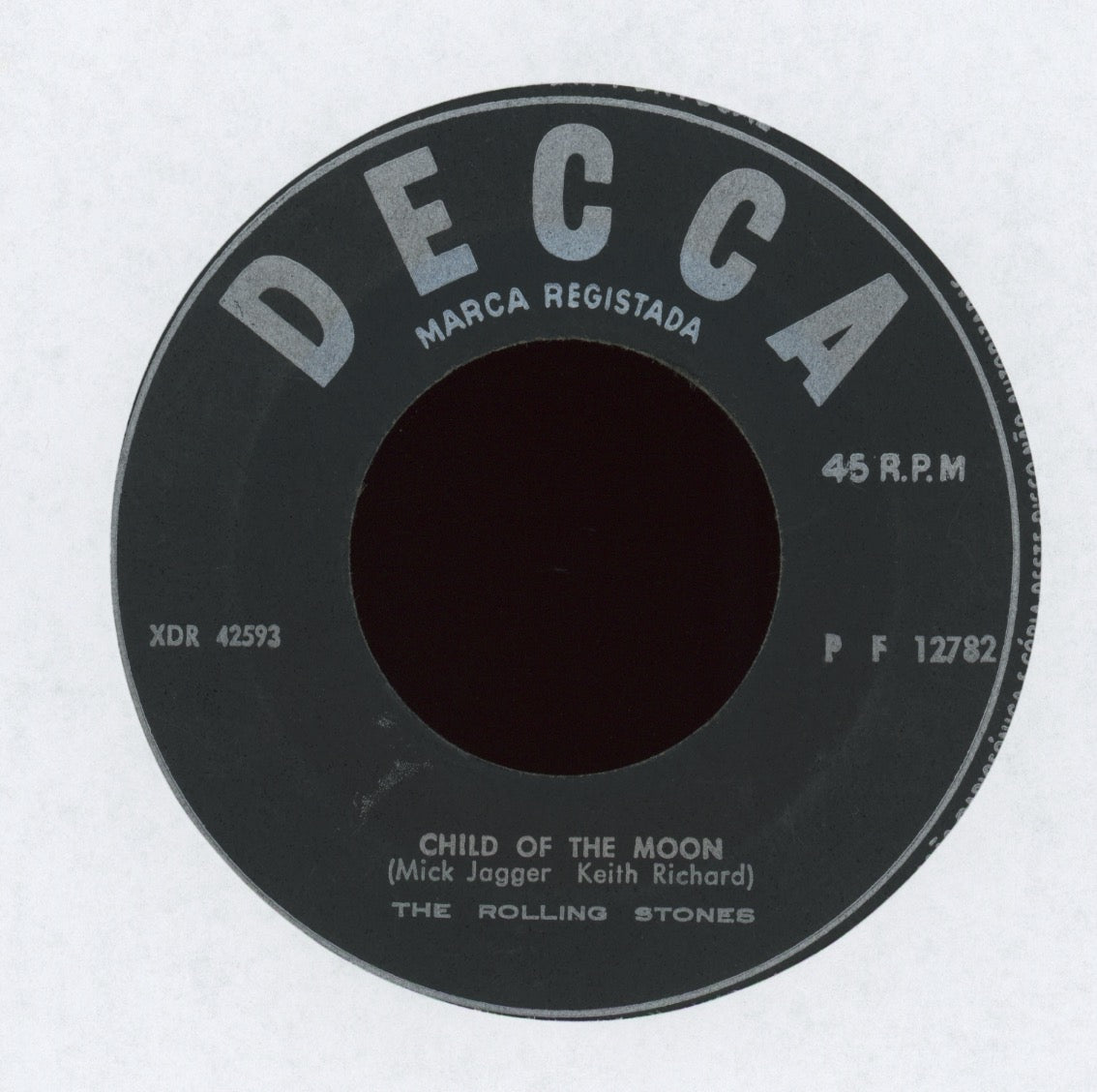 The Rolling Stones - Jumpin' Jack Flash on Decca Portugal