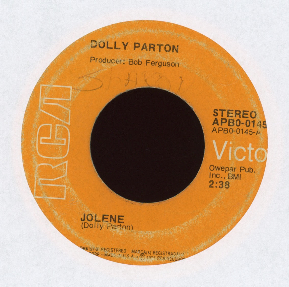 Dolly Parton - Jolene on RCA