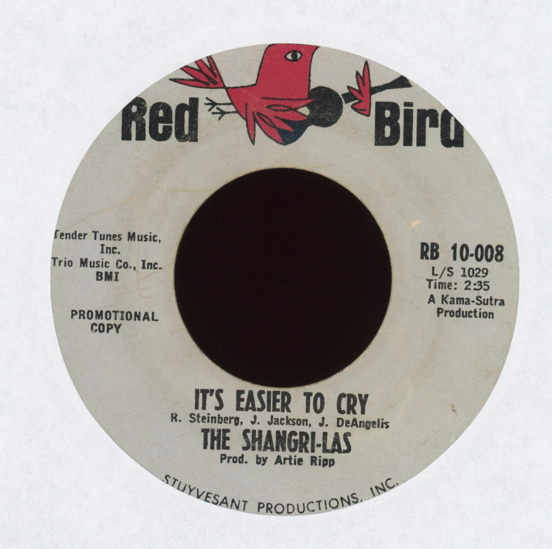 The Shangri-Las - Remember (Walking In The Sand) on Red Bird Promo