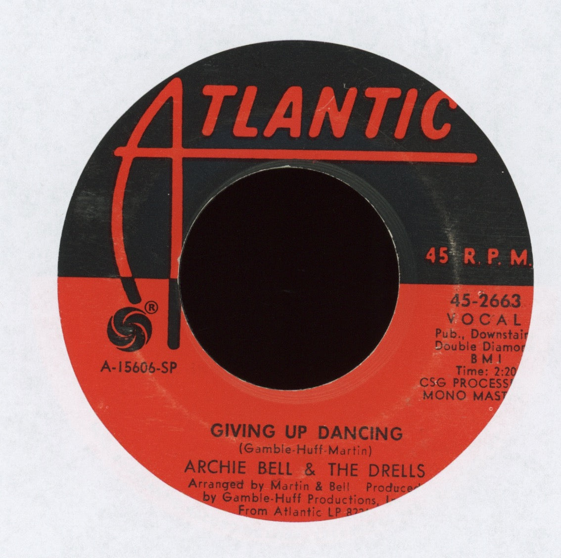 Archie Bell & The Drells - My Balloon's Going Up on Atlantic