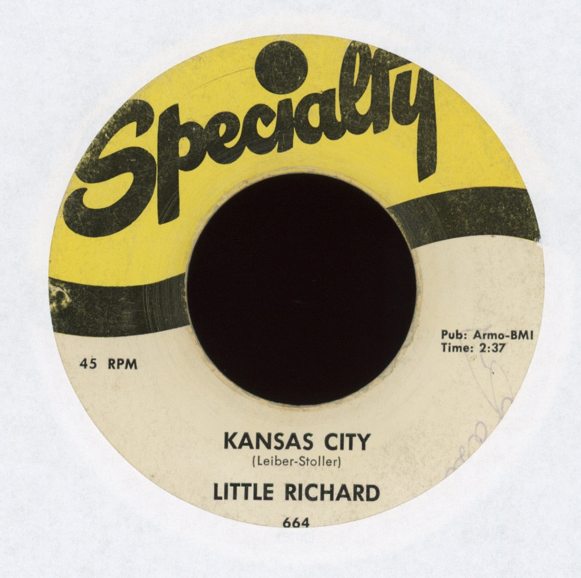 Little Richard - Kansas City on Specialty