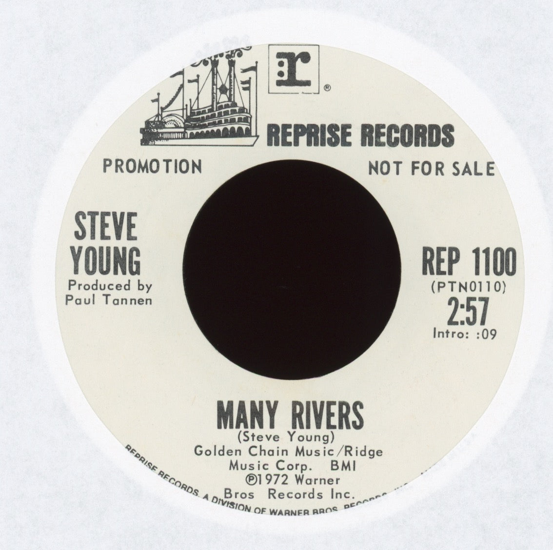 Steve Young - Seven Bridges Road on Reprise Promo