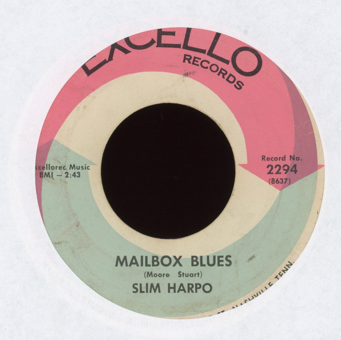 Slim Harpo - Te-Ni-Nee-Ni-Nu on Excello