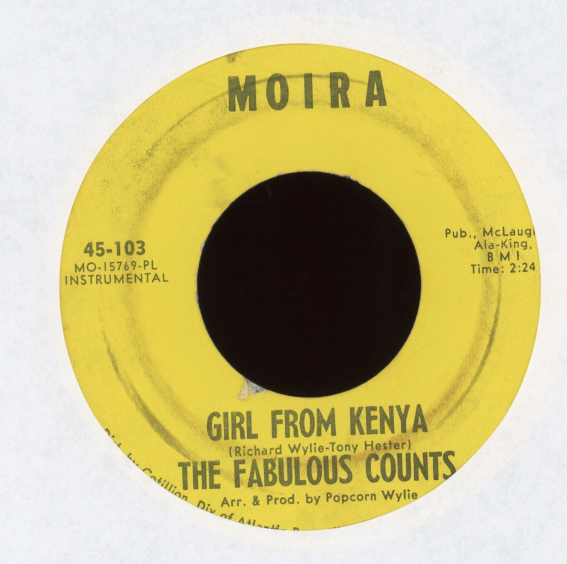 The Fabulous Counts - Jan Jan on Moira