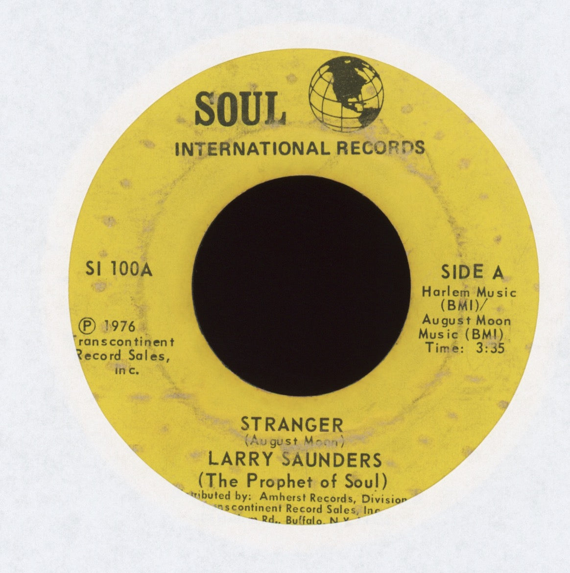 Larry Saunders - Fly Away Love Bird on Soul International