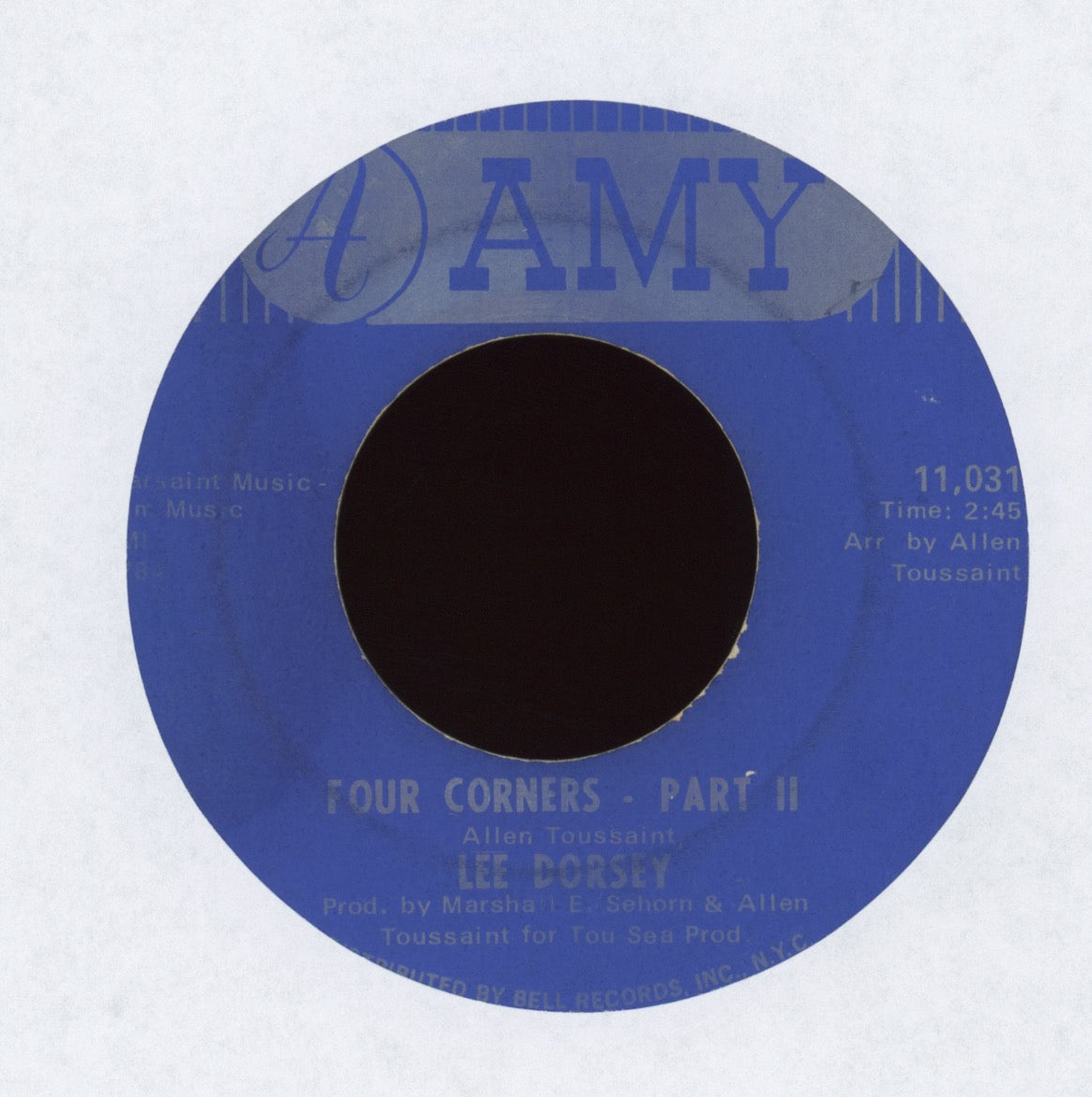 Lee Dorsey - Four Corners Part I & II on Amy